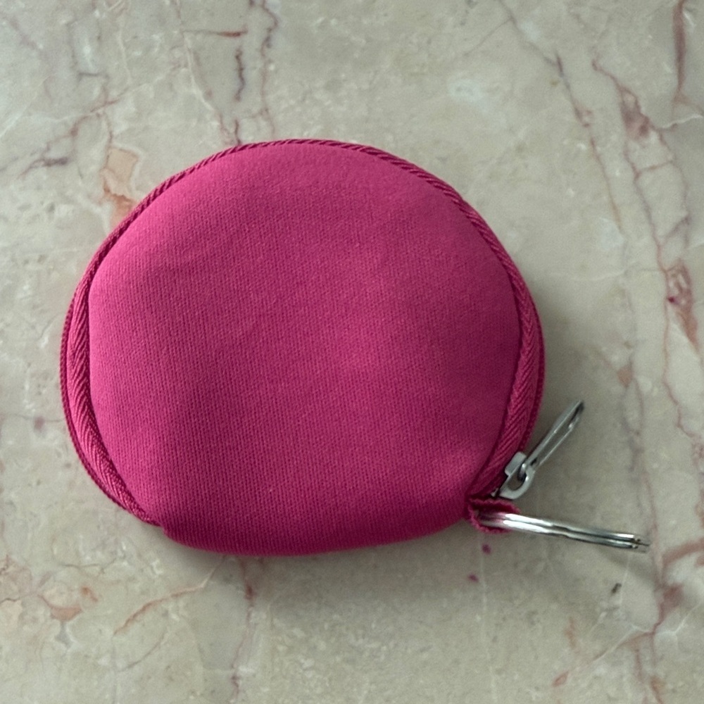 Pink Headphones/Coin Purse